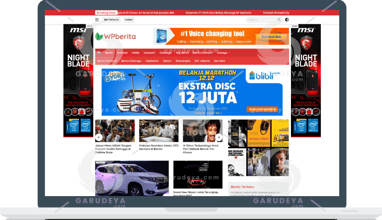 Wpberita WordPress Theme