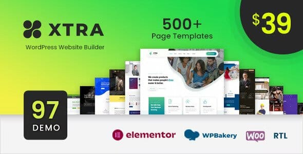 Xtra - Multipurpose WordPress Theme + RTL