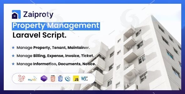 Zaiproty - Property Management Laravel Script