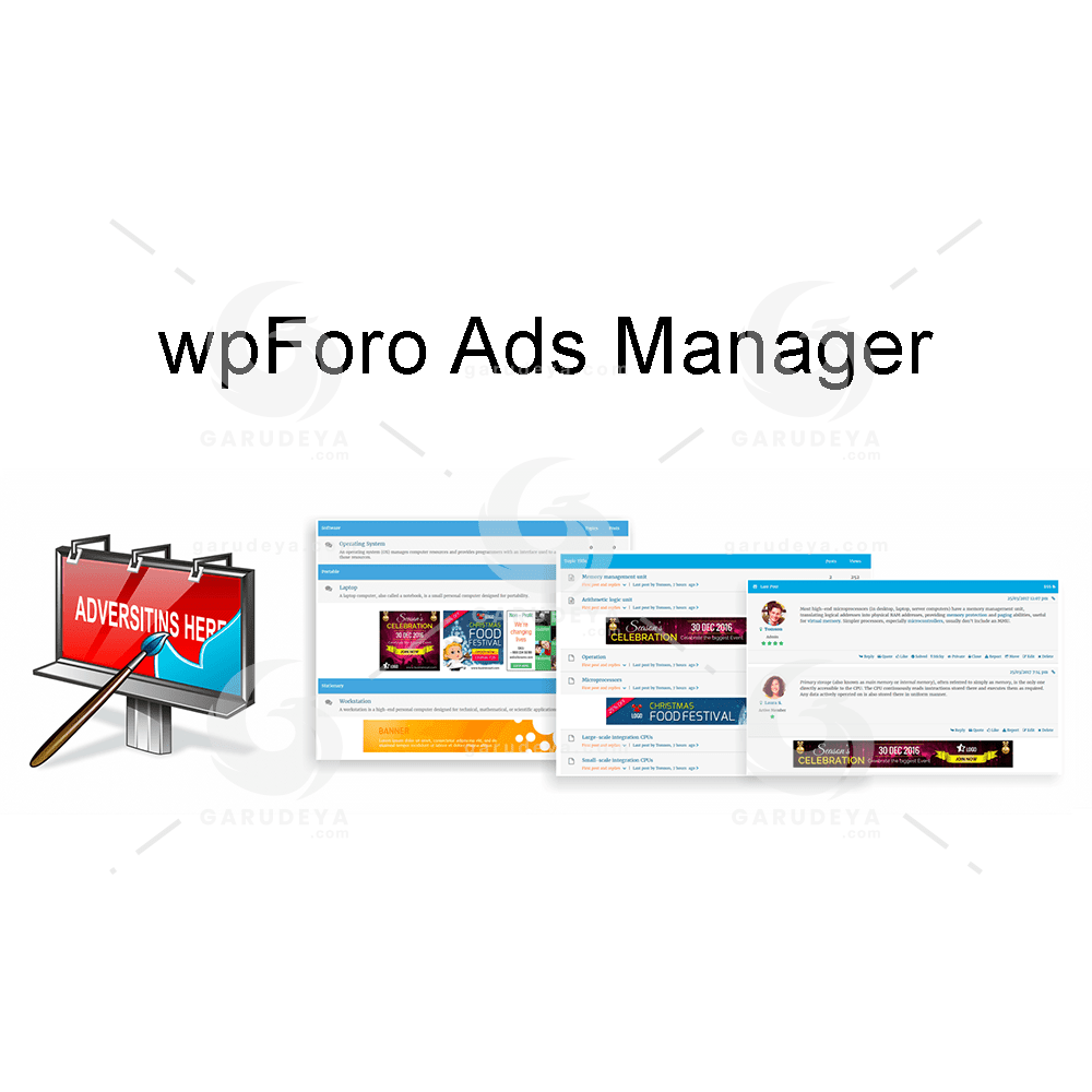 wpForo Ads Manager