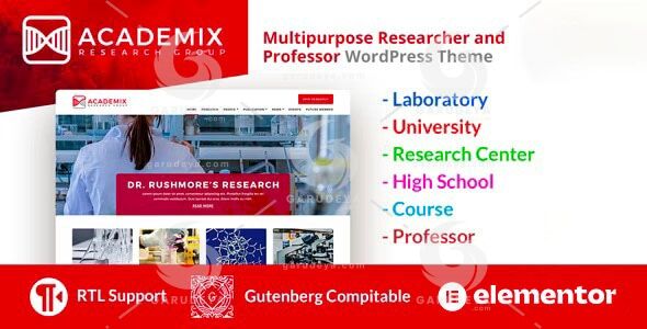 Academix - Multipurpose WordPress Theme