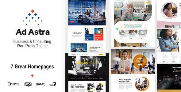 Ad Astra - Business & Consulting WordPress Theme