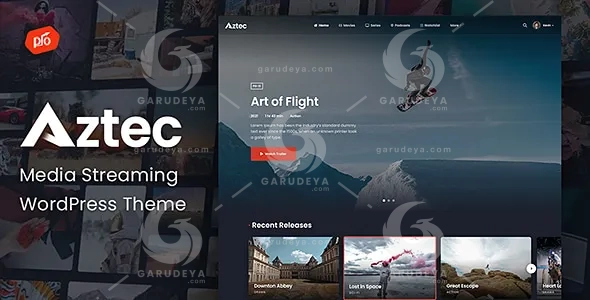 Aztec - Video Streaming & Membership WordPress Theme