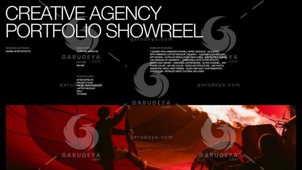 Creative Agency Portfolio Showreel - VideoHive 58442364