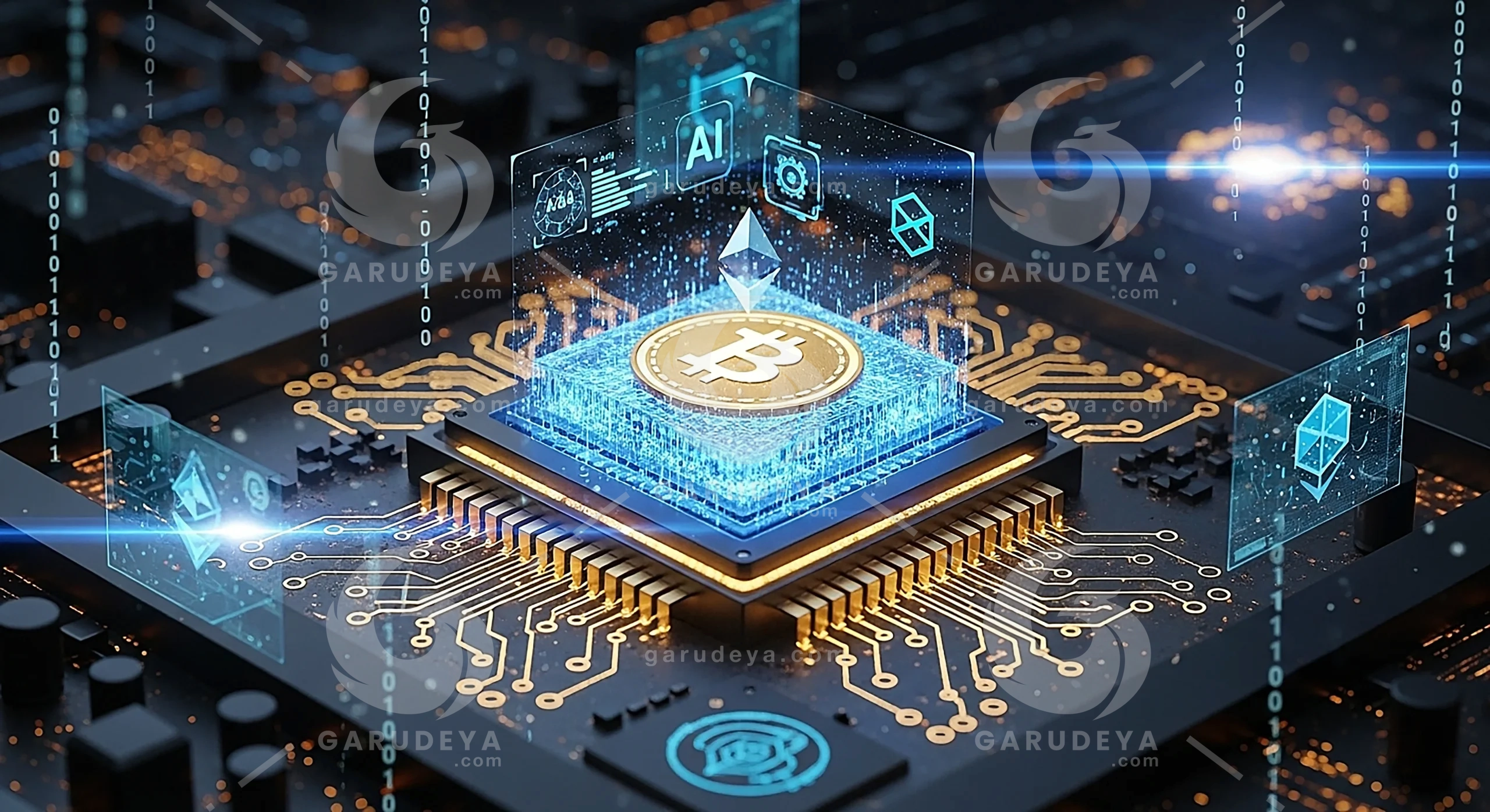 Cryptocurrency AI Chip – Digital Future