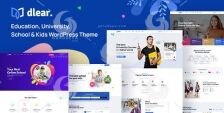 Dlear – Education, University & School WordPress Theme