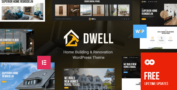 Dwell - Building & Construction WordPress Theme