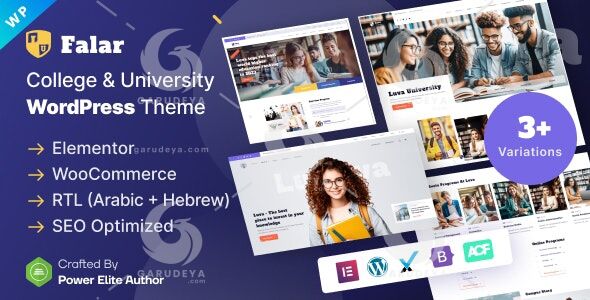 Falar - College University Elementor WordPress Theme