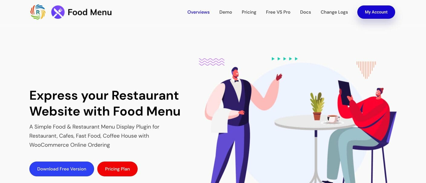 Food Menu Pro - Restaurant Menu & Online Ordering for WooCommerce