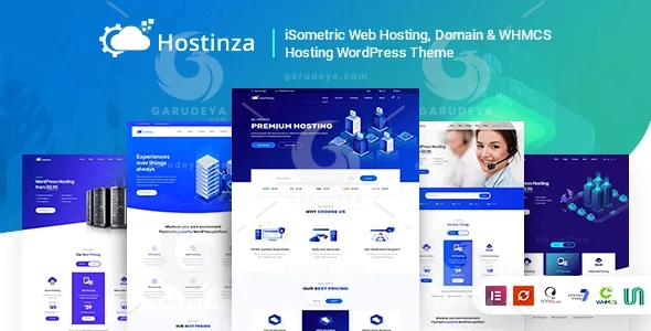 Hostinza - Whmcs Web-Hosting WordPress Theme
