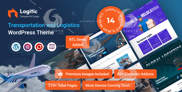 Logitic - Transportation & Logistics WordPress Theme