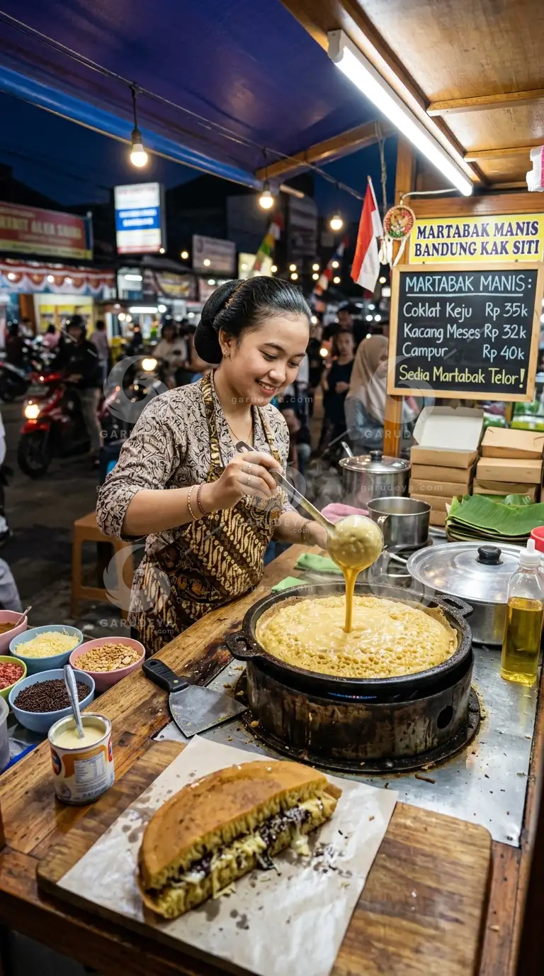 Martabak Manis Night Stall Bandung