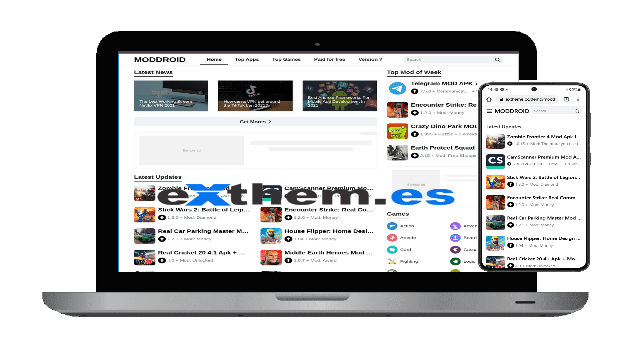 Moddroid - Android Download Theme For WordPress