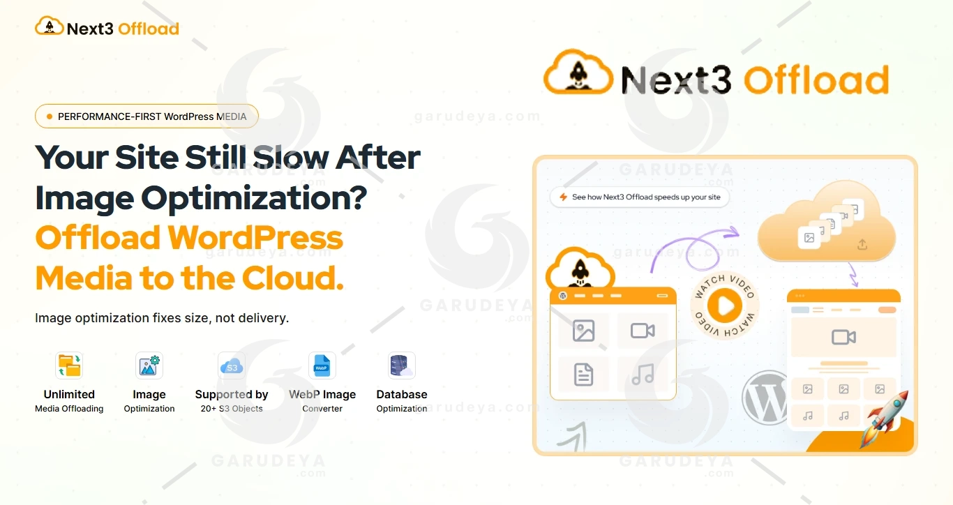 Next3 Offload - WordPress offload Media Optimization Plugin