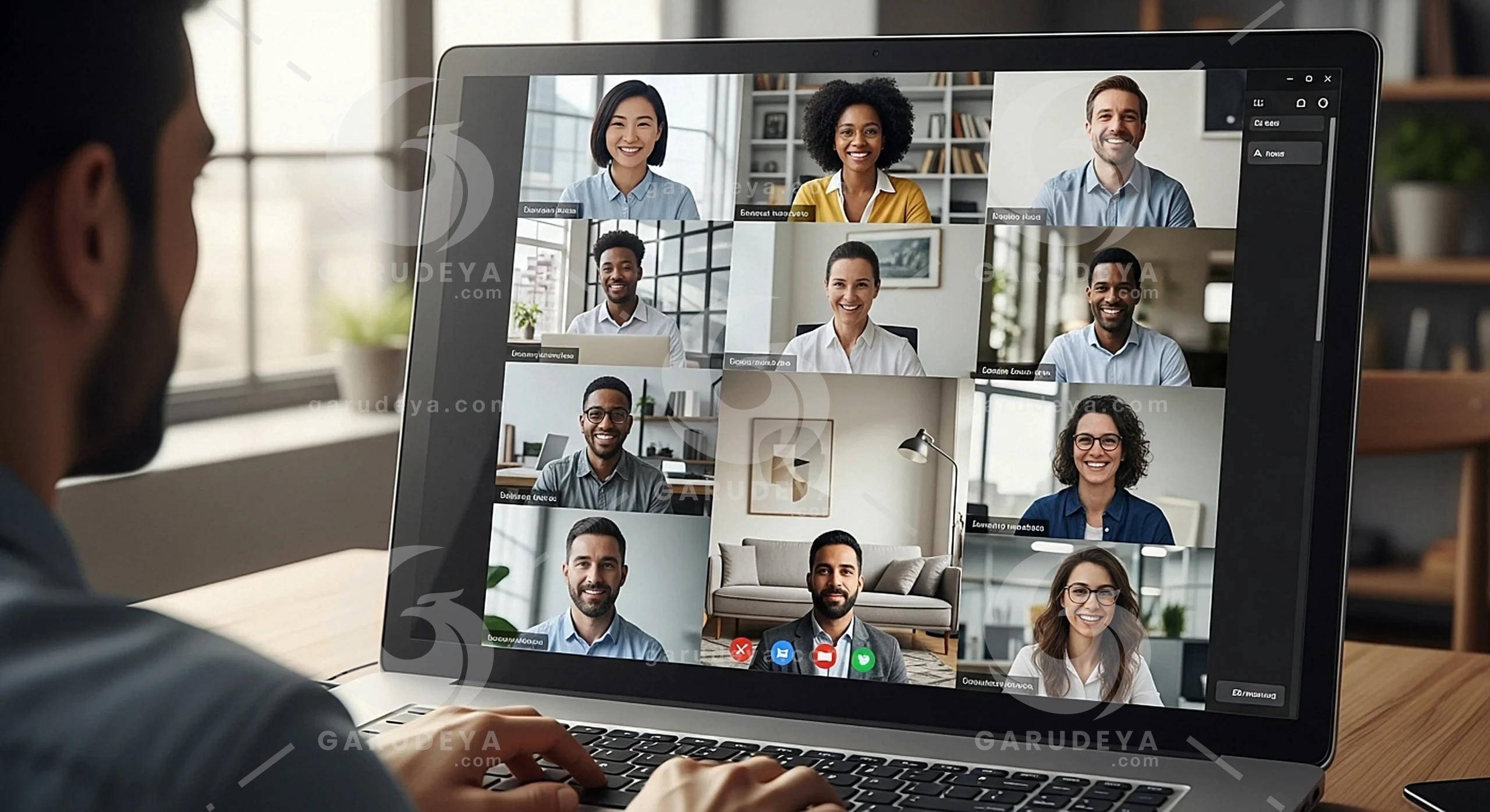 Online Meeting – Remote Work Lifestyle