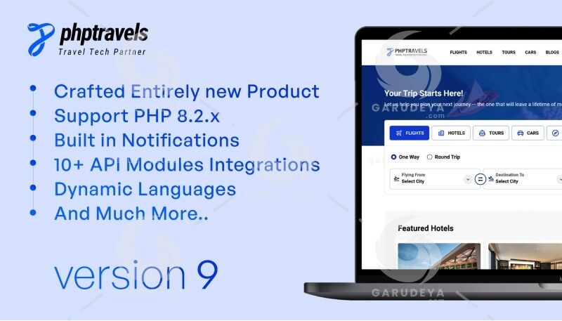 PHPTRAVELS - PHP Booking Software