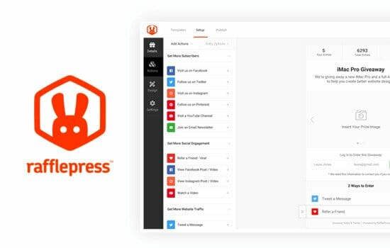 RafflePress Pro - The Best WordPress Giveaway Plugin