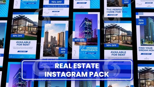Real Estate Stories Pack - Videohive 52380004
