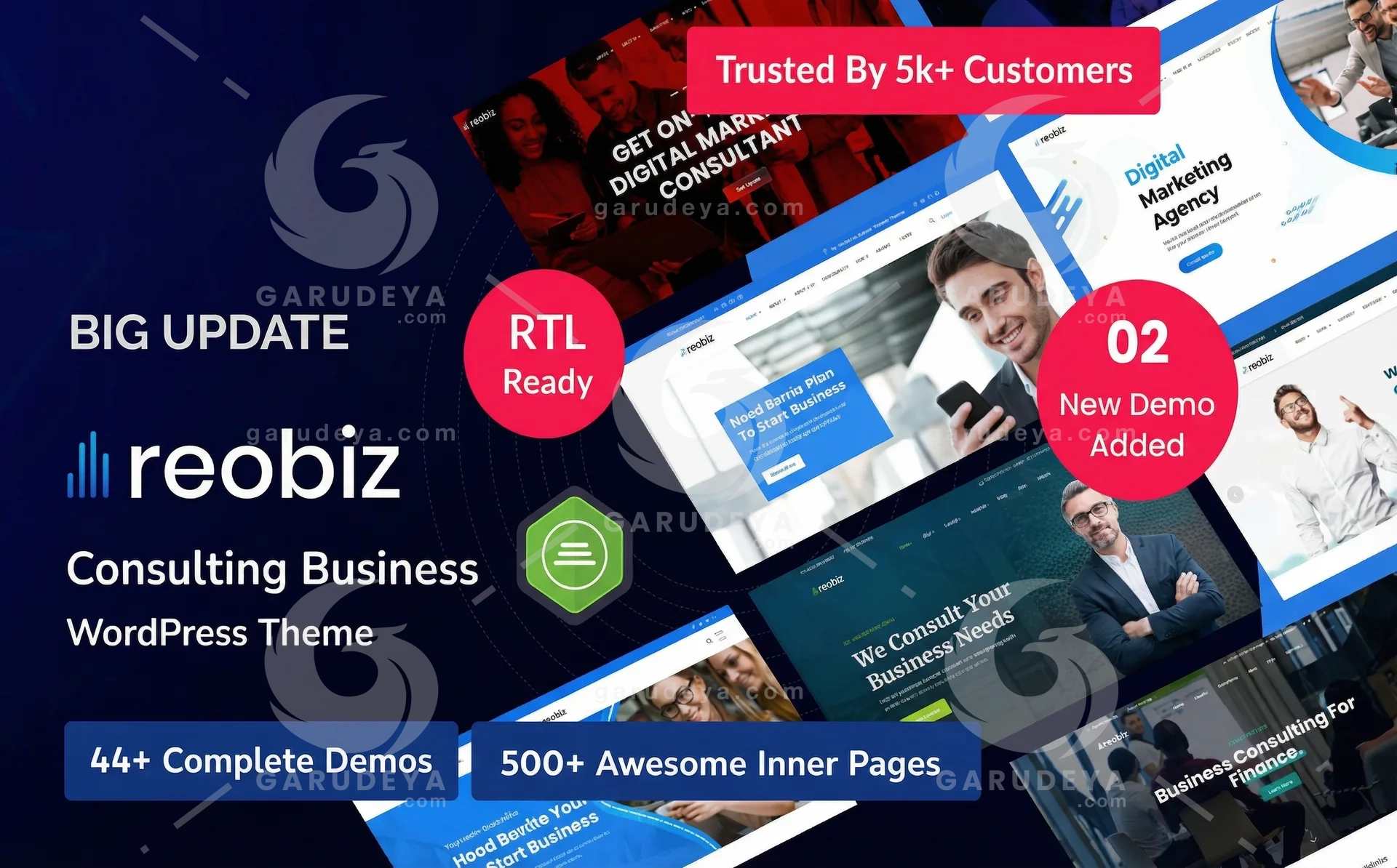 Reobiz - Consulting Business WordPress Theme