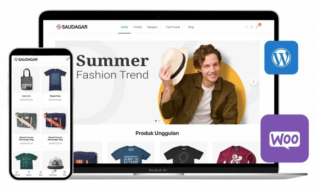 Saudagar WP - WordPress Online Store Theme