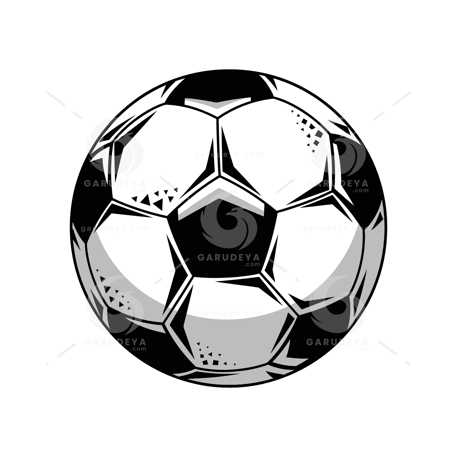 Soccer Ball Vector Illustration