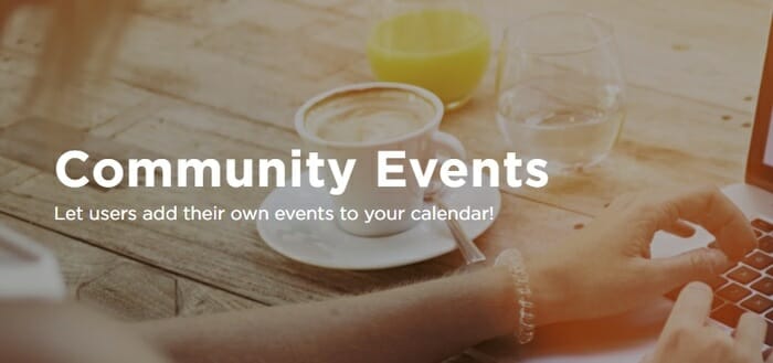 The Events Calendar Pro Community Events Addon