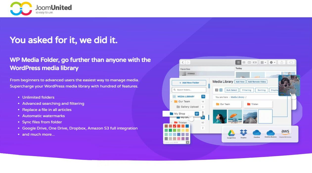 WP Media Folder Cloud Addon