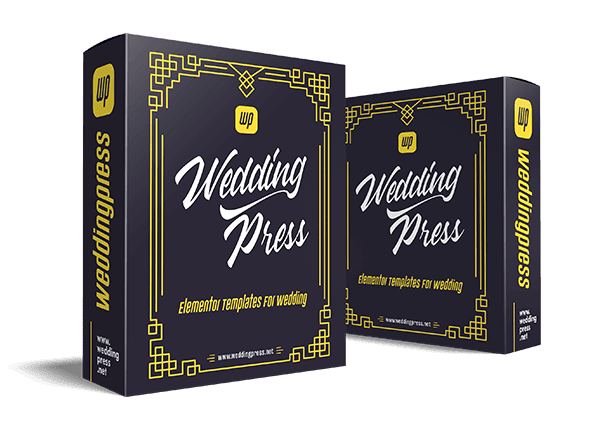 Wedding Press - Elementor Template For Wedding Invitation
