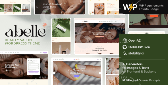 Abelle - Beauty Salon Elementor WordPress Theme