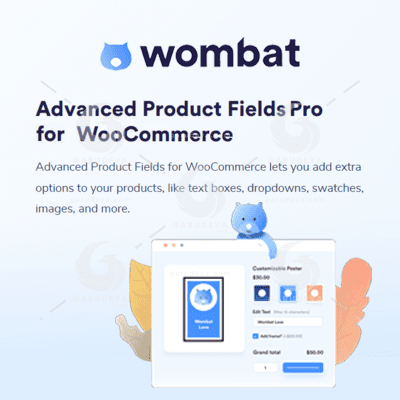 Advanced Product Fields Pro for WooCommerce By StudioWombat