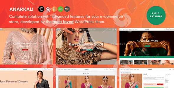 Anarkali - Fashion Shop Ecommerce Elementor Theme