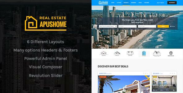 ApusHome - Real Estate WordPress Theme