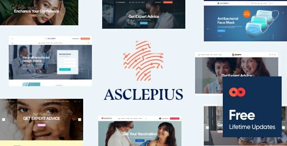 Asclepius - Doctor, Medical & Healthcare WordPress Theme