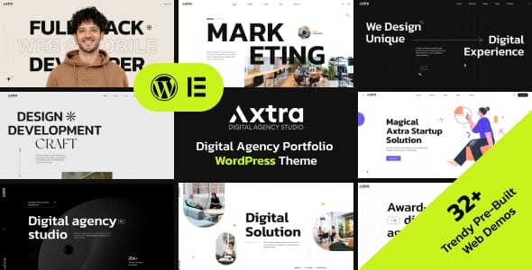 Axtra - Digital Agency Creative Portfolio Theme