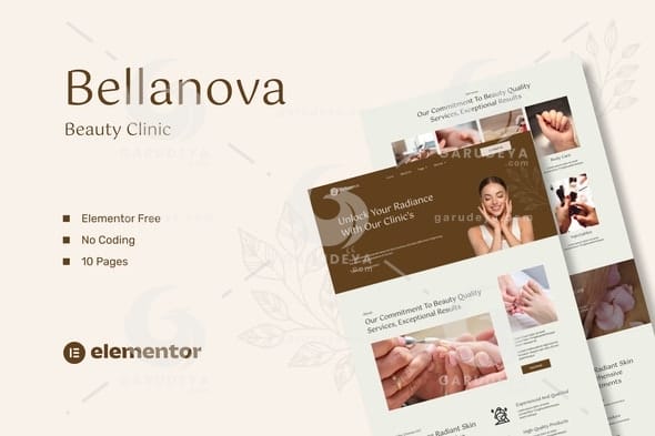 Bellanova - Beauty Clinic Elementor Template Kit