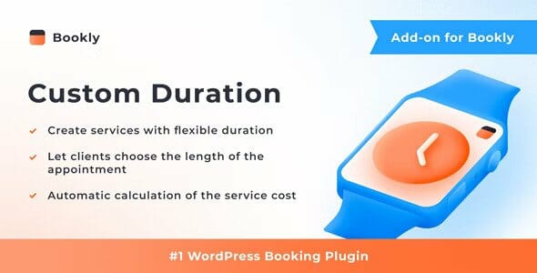 Bookly Custom Duration (Add-on)