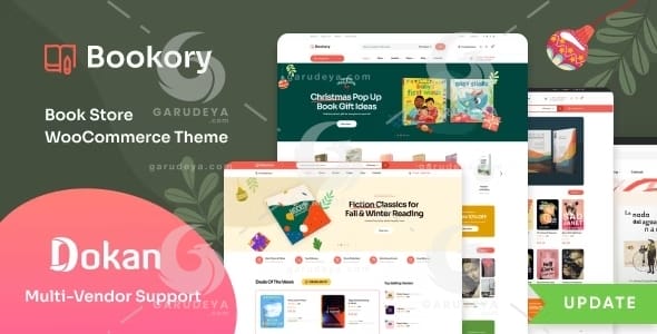 Bookory - Book Store WooCommerce Theme