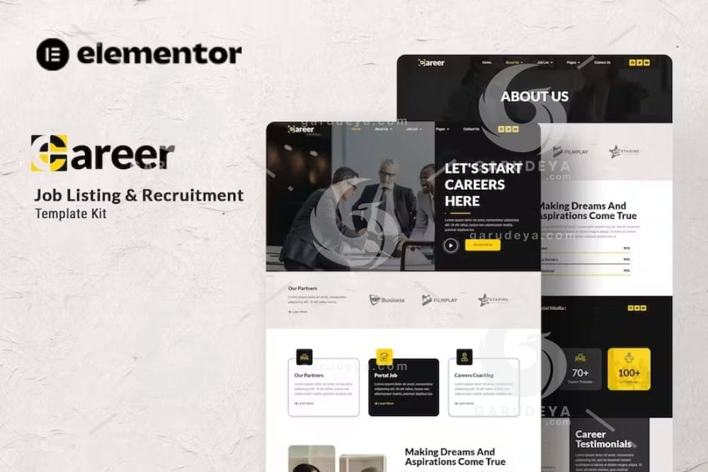 Career - Job Recruitment Elementor Template Kit