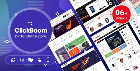 ClickBoom - Digital Store WooCommerce WordPress Theme (6+ Homepage Designs)