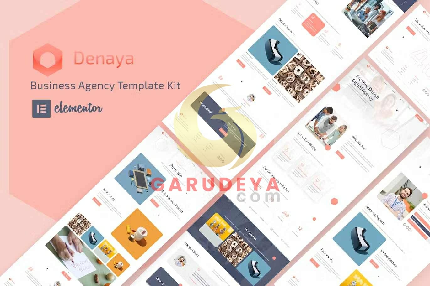 Denaya - Business Agency Elementor Template Kit