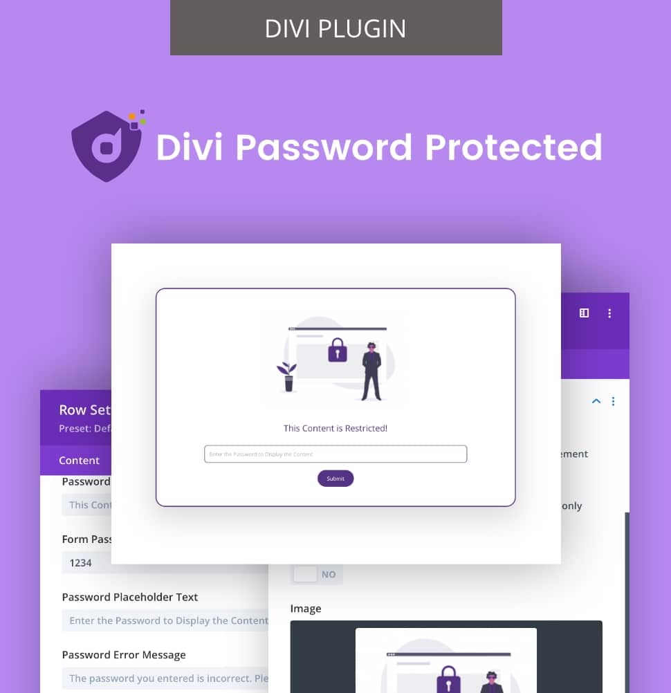 Divi Password Protected