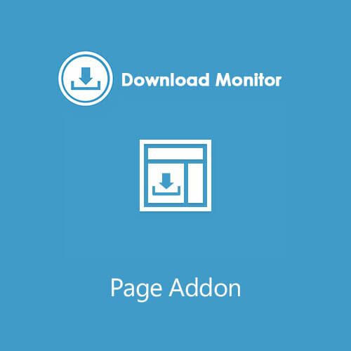 Download Monitor Page Addon Extension