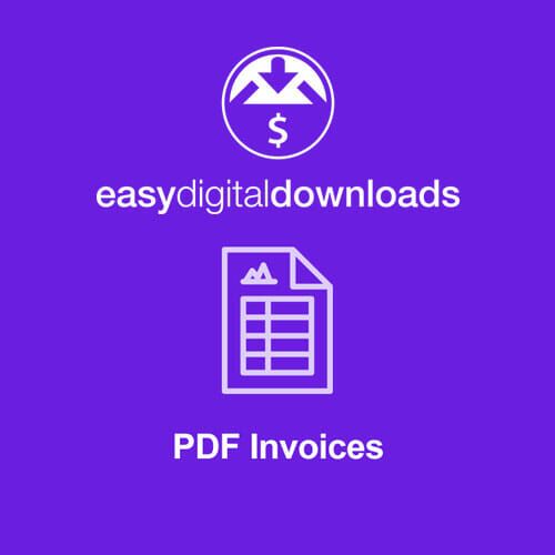 Easy Digital Downloads Invoices