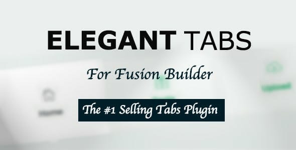 Elegant Tabs For Fusion Builder And Avada