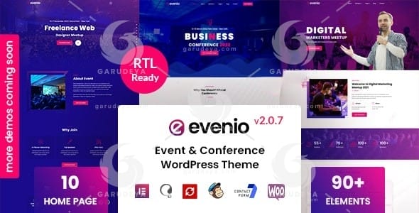 Evenio - Event Conference WordPress