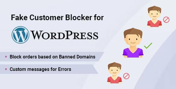 Fake Customer Blocker for WordPress