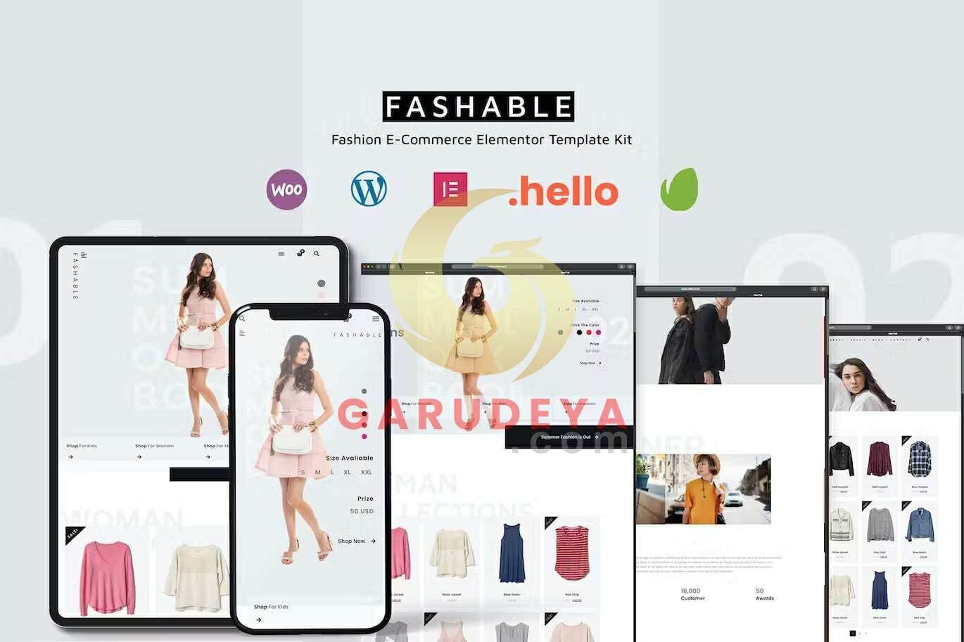 Fashable - Stylist eCommerce Elementor Template Kit