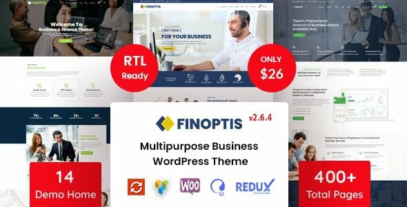 Finoptis - Multipurpose Business WordPress Theme