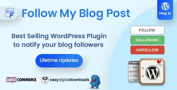 Follow My Blog Post Plugin