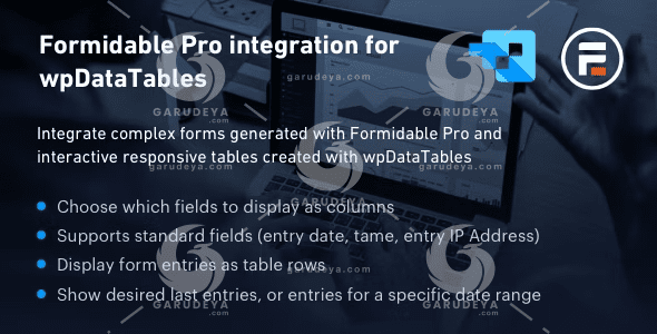 Formidable Forms integration for wpDataTables